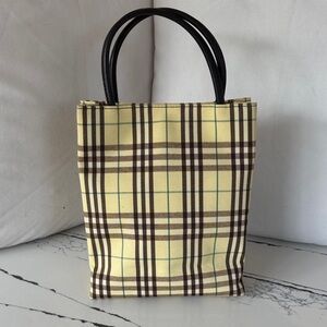 Burberry Mini Nova Check Tote